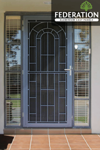 Federations aluminium cast doors